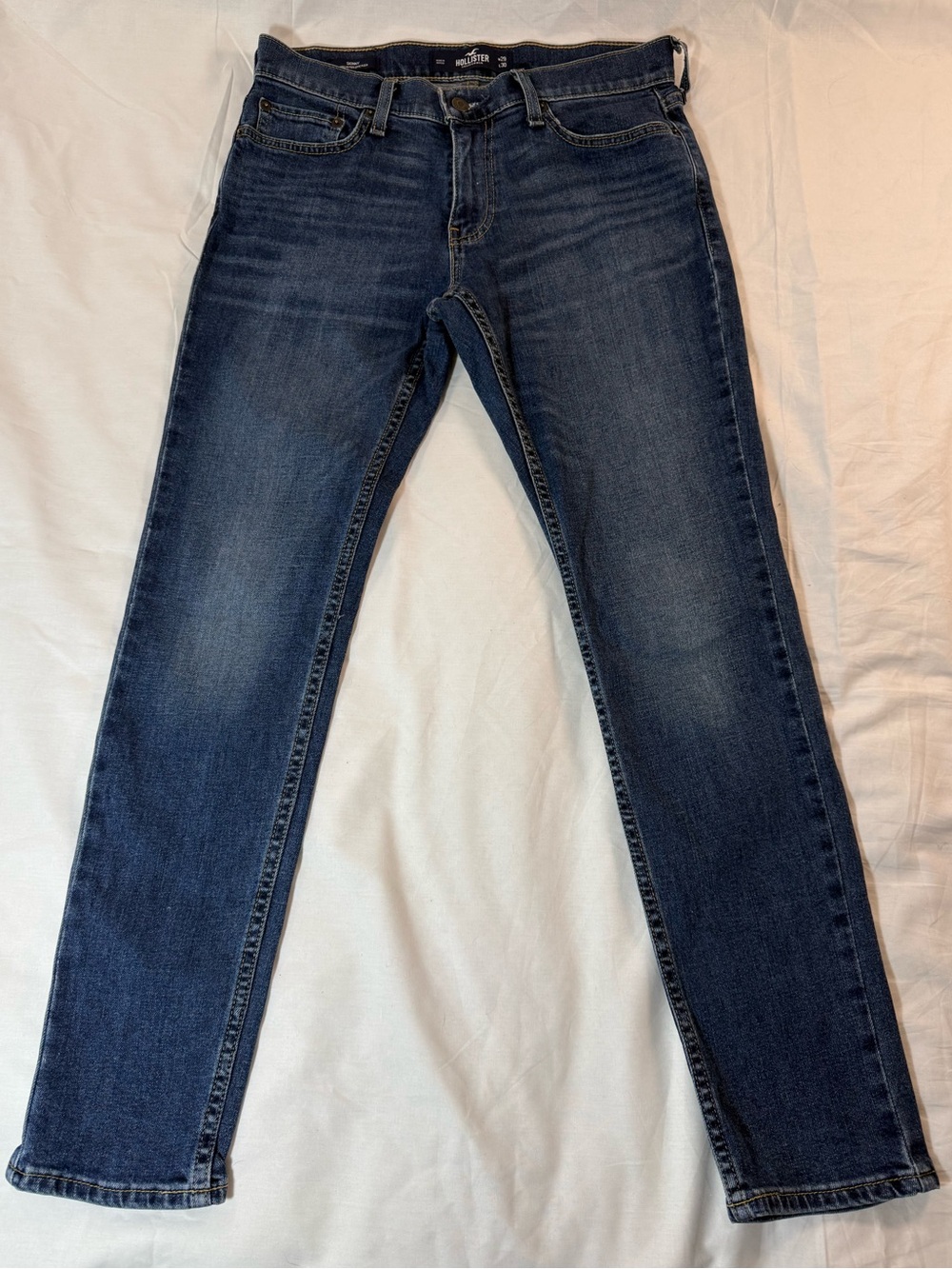 Hollister Skinny Epic Flex Dark Blue Jeans